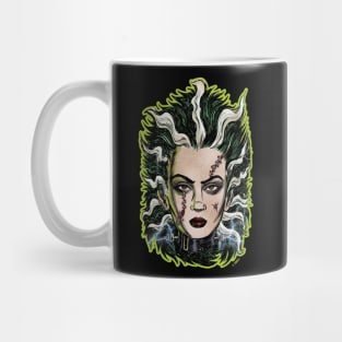 Bride of Frankenstein Vintage Monster Horror Mug